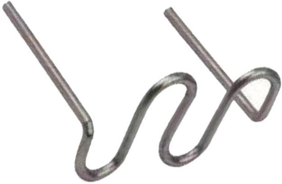 Niet di Auto - Riparazione Bumper - Resistenza Elevata - 1,4 x 1,6 cm - Riparazione Carrozzeria - Per Macchina a Caldo per Niet - Acciaio Inossidabile