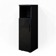 Mobiletto bagno Irma Antracite lucido 30 x 95 cm Vicco