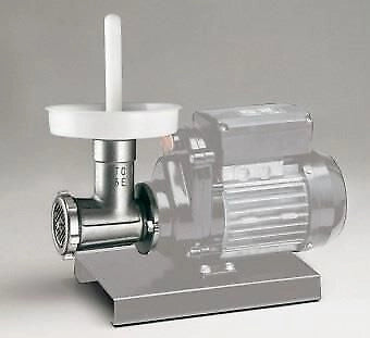 Reber 8820 N Accessorio Tritacarne N.5 in Ghisa per Motori 400W Made in Italy colore Bianco