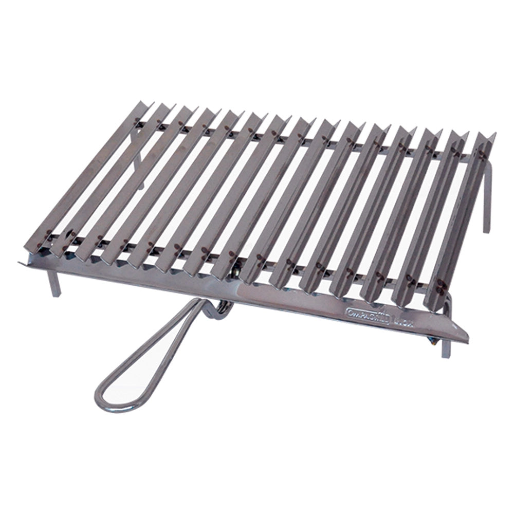 GRATICOLA ACCIAIO cm 40 x 33  - OMPAGRILL