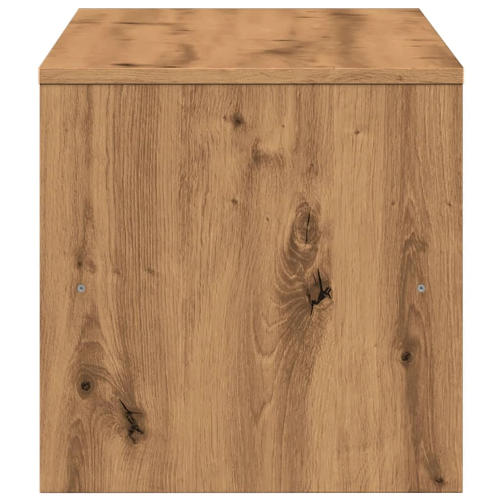 Mobile TV multimediale scaffale TV credenza mobile TV sala da pranzo soggiorno camera da letto rovere lavorato a mano 120 x 40 x 40 cm legno ingegnerizzato marrone 02_0027249
