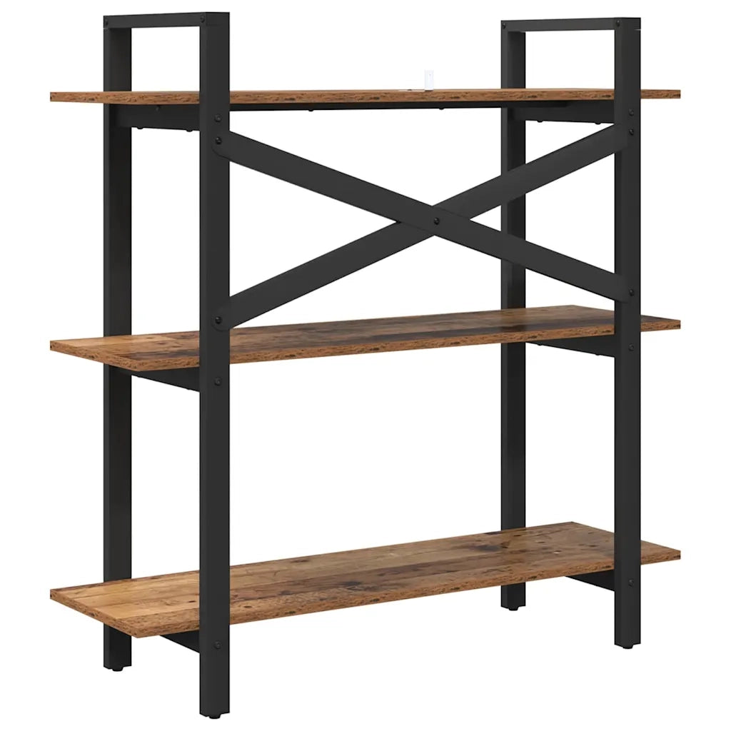 Libreria Legno vecchio 100 x 33,5 x 102 cm Legno multistrato 883950