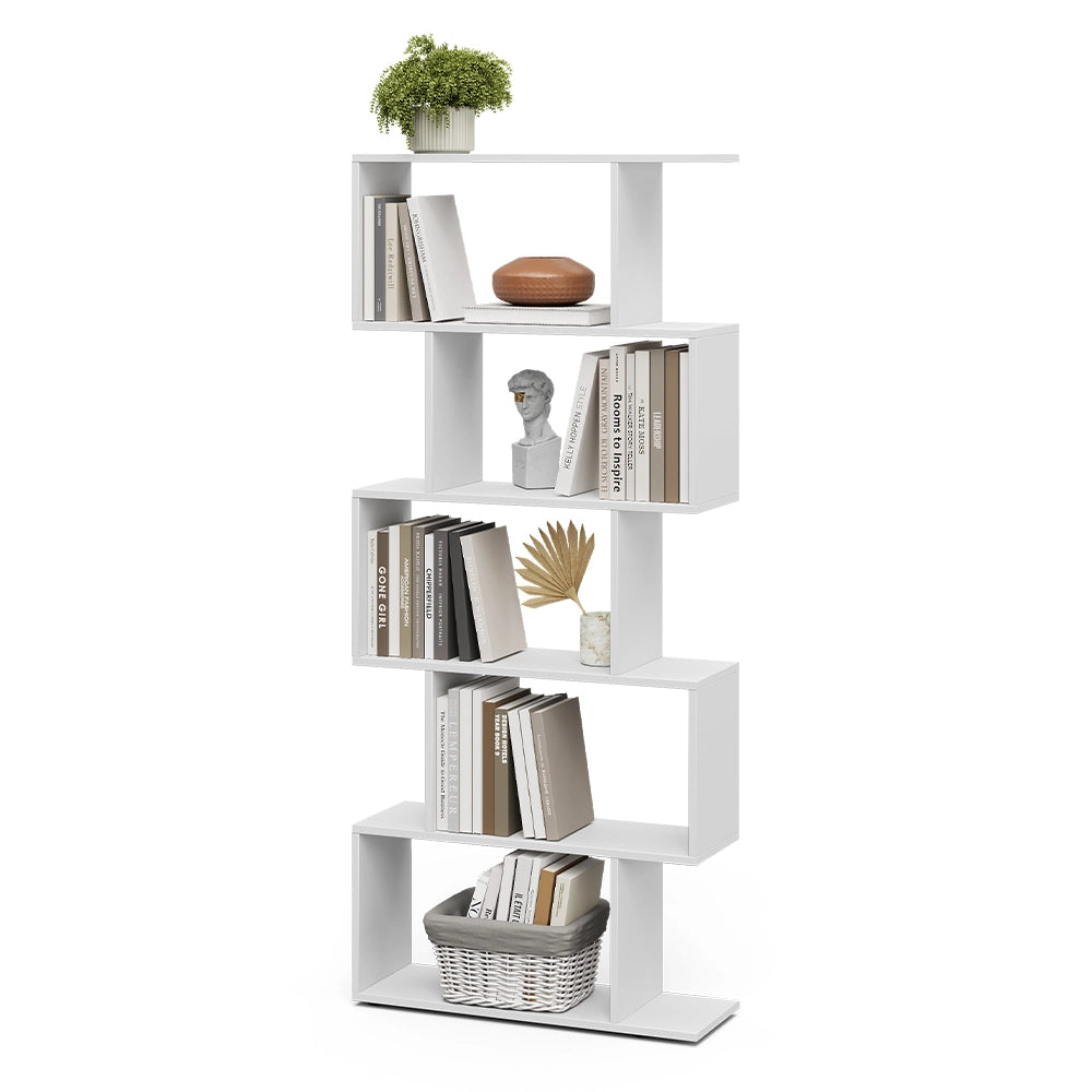 Vicco Divisorio per ambienti Bianco 70 x 164.1 cm 5 scomparti