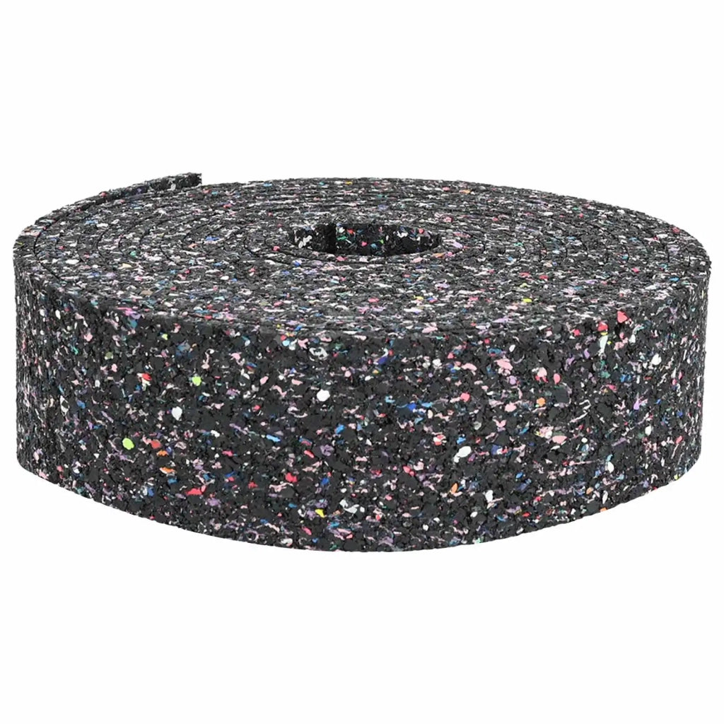 Rotolo di Granulato in Gomma Nero 200 x 8 x 0,6 cm Gomma 42027265