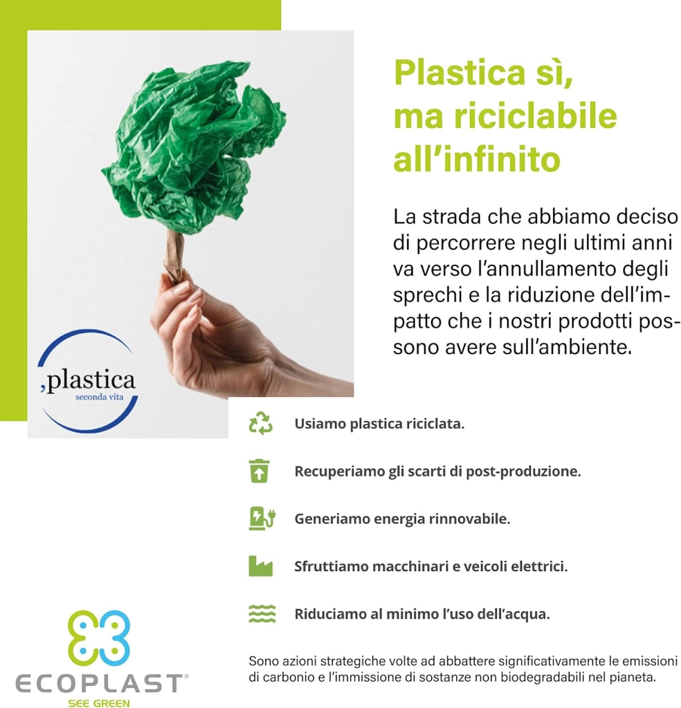 TANICA Lt. 27 Rubinetto non Incluso 4 pezzi ECOPLAST
