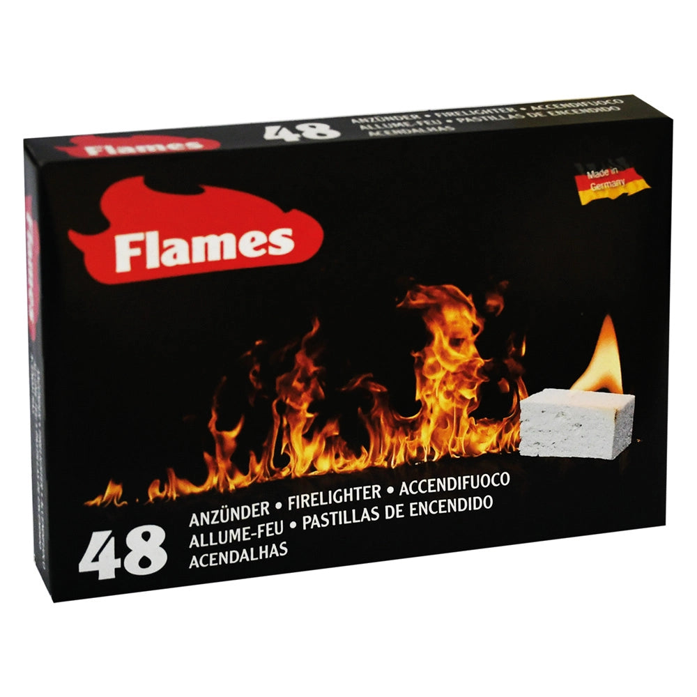 ACCENDIFUOCO 'FLAMES' 48 cubi- 24 pezzi  - FLAMES