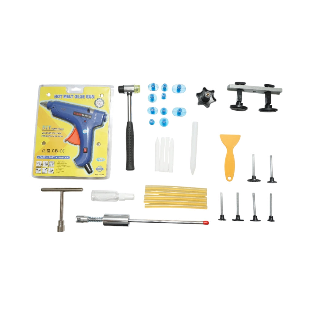 Kit di utensili per raddrizzare i pannelli della carrozzeria, 34 pezzi Breckner Germany