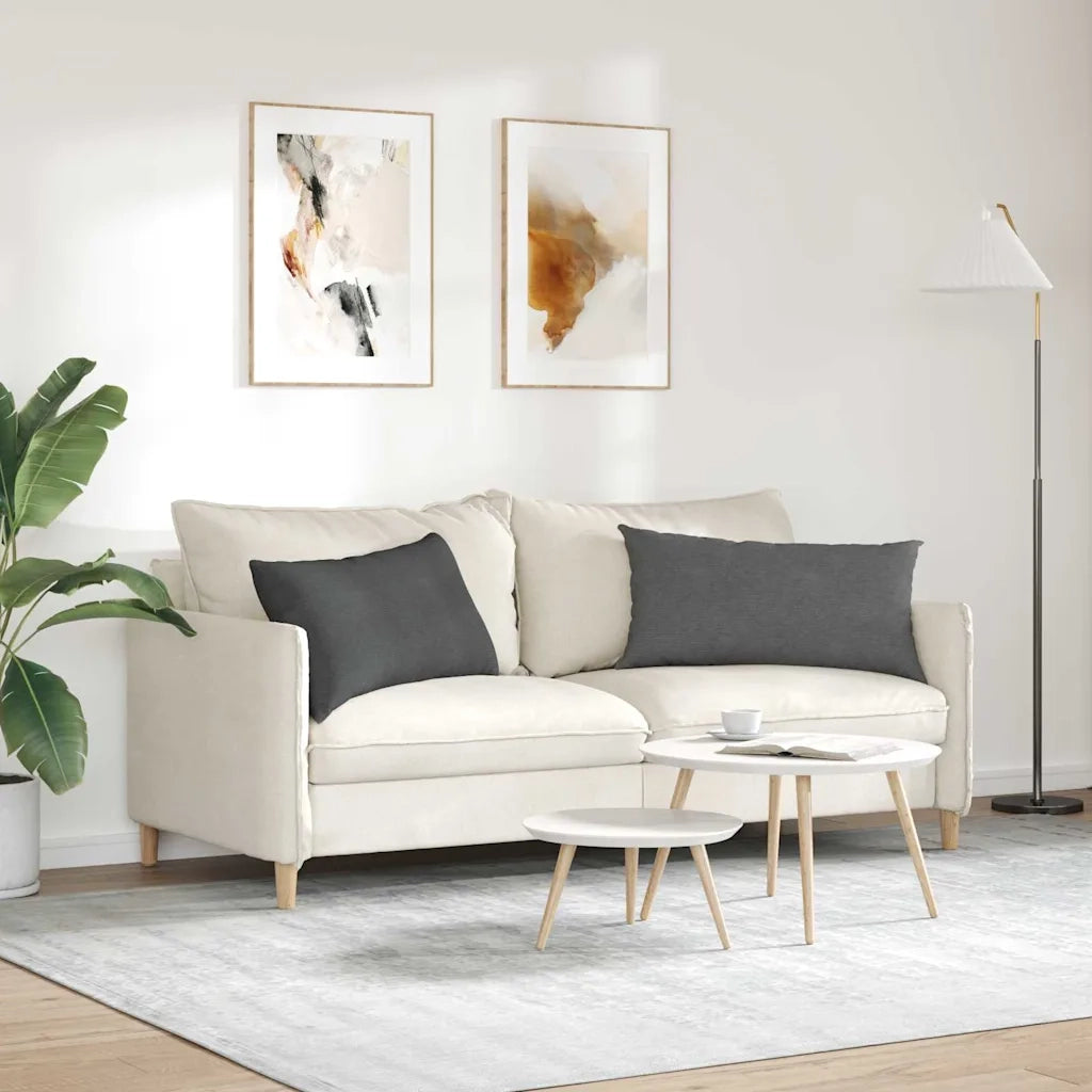 Cuscini da Divano 2 pcs Grigio scuro 80 x 40 cm 42013732