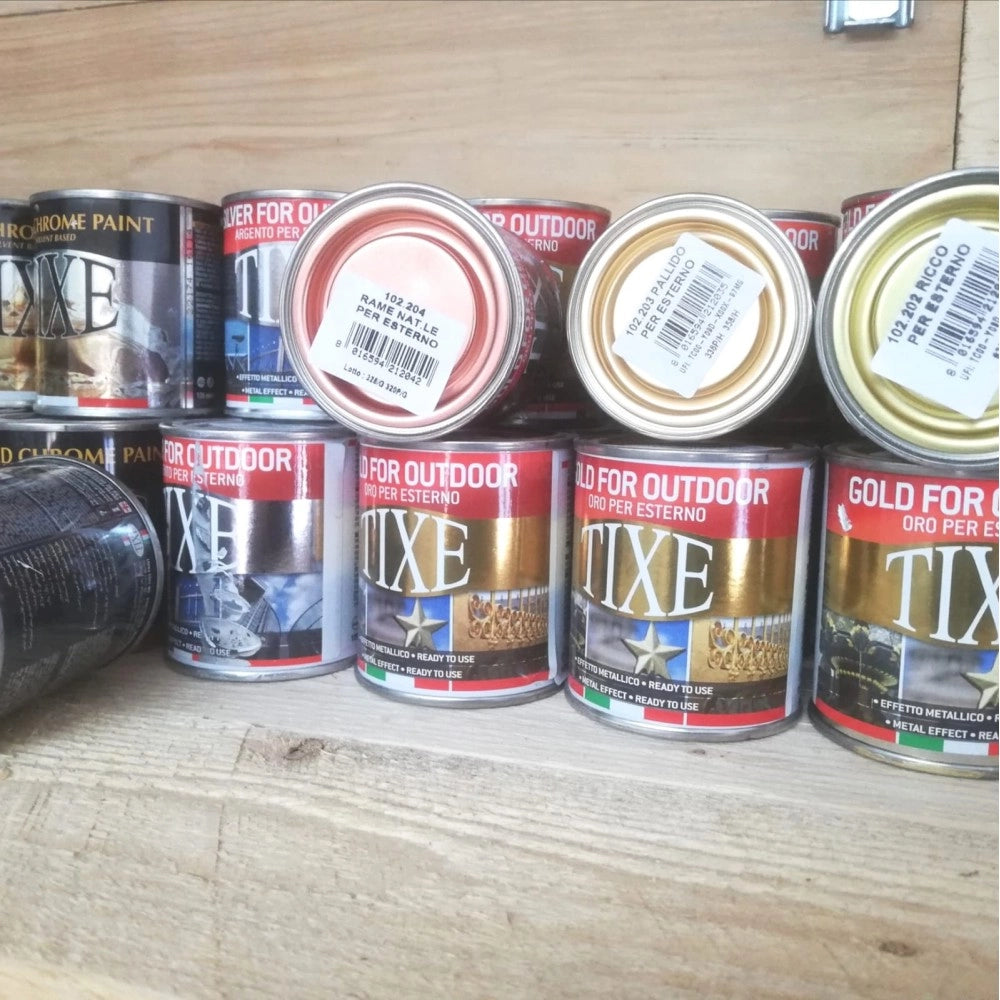 Tixe 500ml doratura oro ricco pallido a solvente - per esterni ed interni