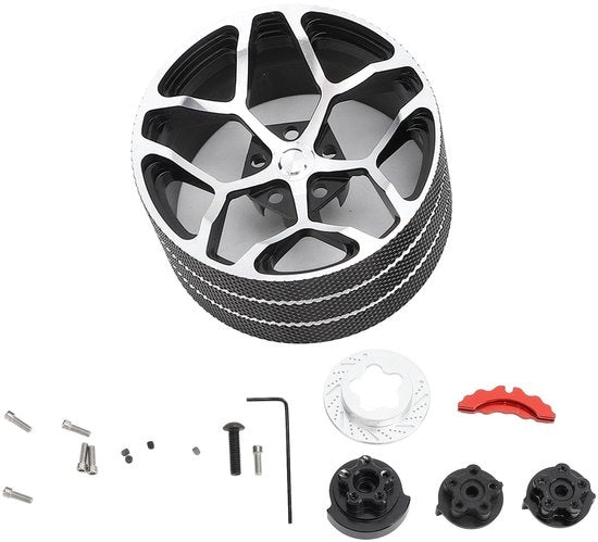 Trasmettitore RC a basso peso - Disegno leggero - Costruzione metallica - Compatibile con Futaba/Dumborc/Radiolink/Wfly - Durata migliorata - Maniglia antiscivolo - Comando a distanza