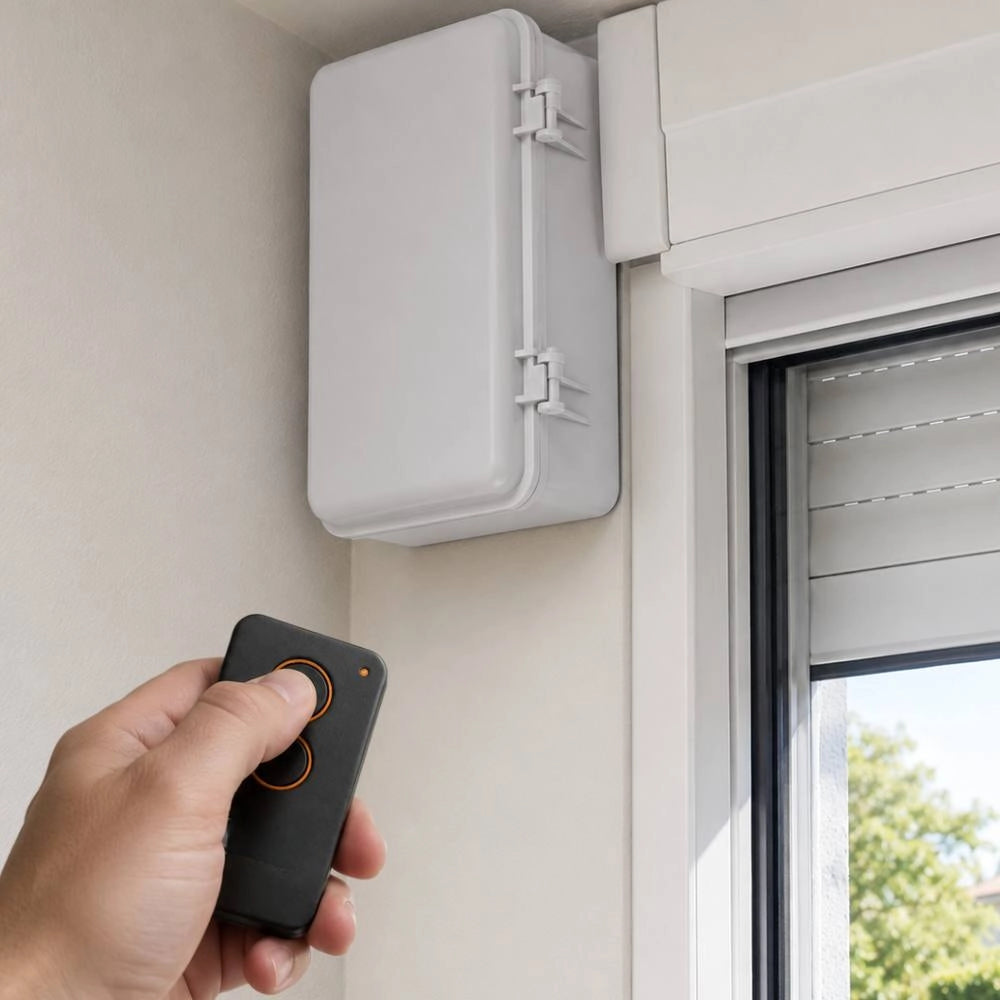 Kit centralina automazione serrande e tapparelle con telecomandi