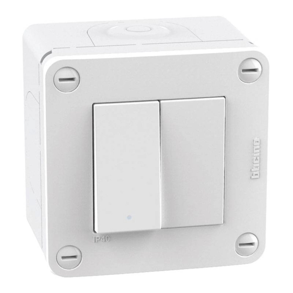 bticino jw4001 serie matixgo interruttore basculante unipolare 10ax 250vac