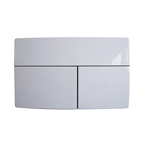 Placca di comando its todini dual line 14.15L bianco lucido