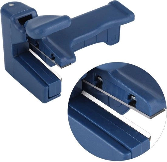 Macchina per Banda di Taglio - Impostazione di Taglio a Mano Manico Trimmer di Taglio - Strumenti di Lavorazione del Legno con Lama in Acciaio di Carbonio per la Fabbricazione di Cabinetti.