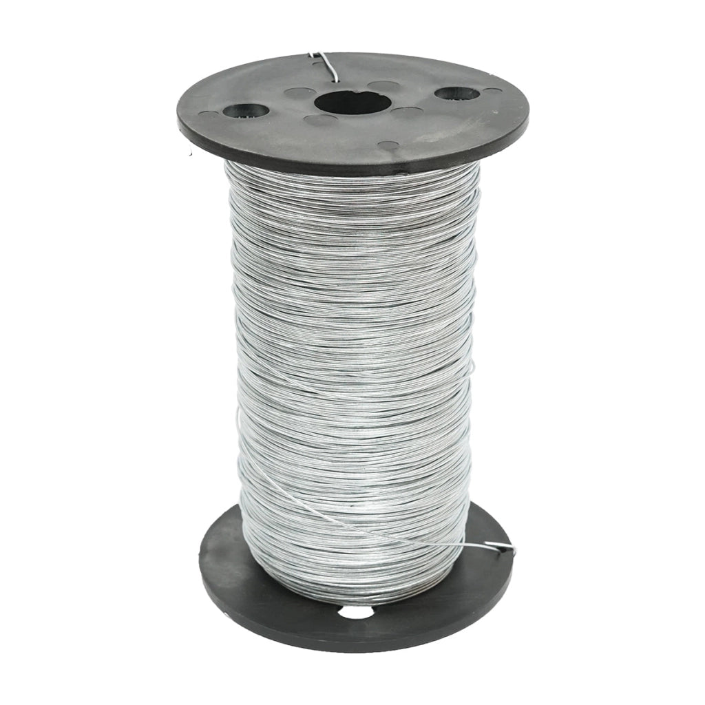 Filo zincato per recinzione elettrica, diametro 0.9 mm, lunghezza 500 m
