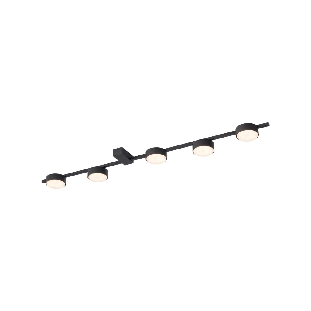 Plafoniera Nowodvorski PILLS 8262 nera in alluminio