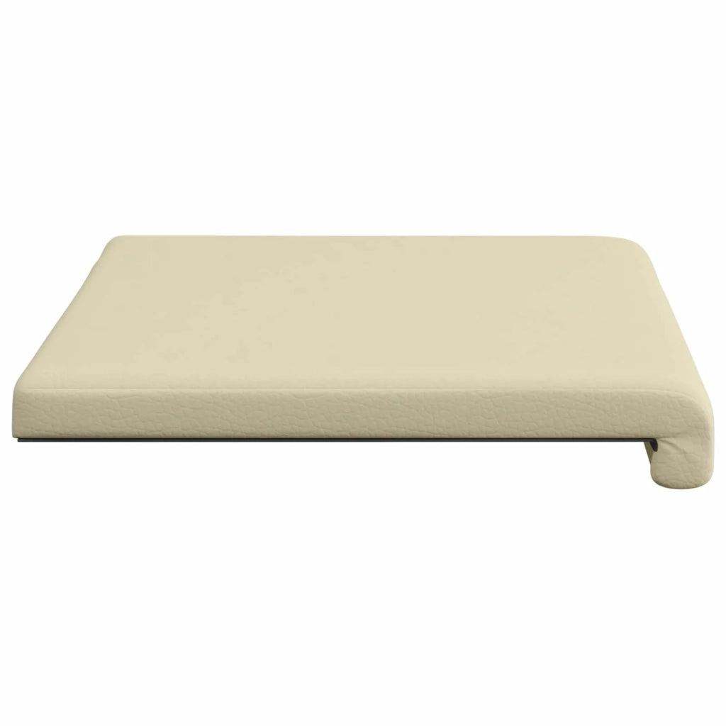 Cuscino per panchina Similpelle Crema Profondità 35 cm 42043188