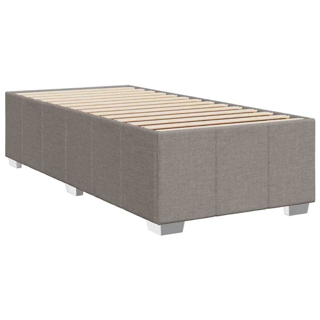 Giroletto a Molle con Materasso Tortora 90x200 cm inTessuto 3289269