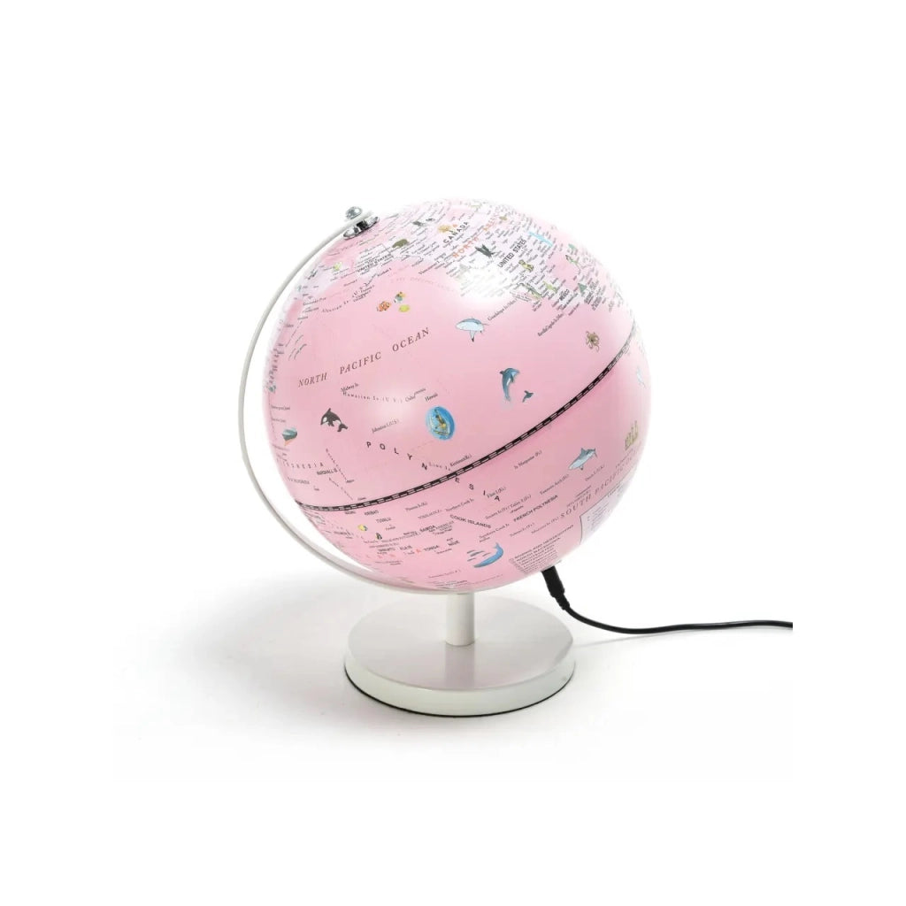 MAPPAMONDO CON LED 21X20XH27CM