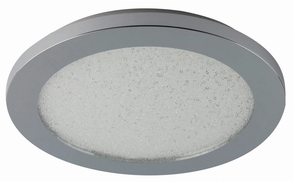 Plafoniera Candellux Pixel LED 12W dimmer 3000K 22cm cromo