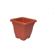 VASO QUADRO LAURUS CM35X35X33 LT19 TERRACOTTA- 6,0 pz