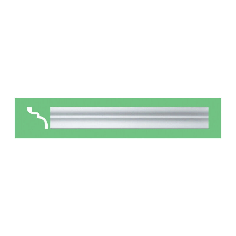 CORNICE POLISTIRENE 200 CM  I 886 (C80)- BOVELACCI- 5,0 pz