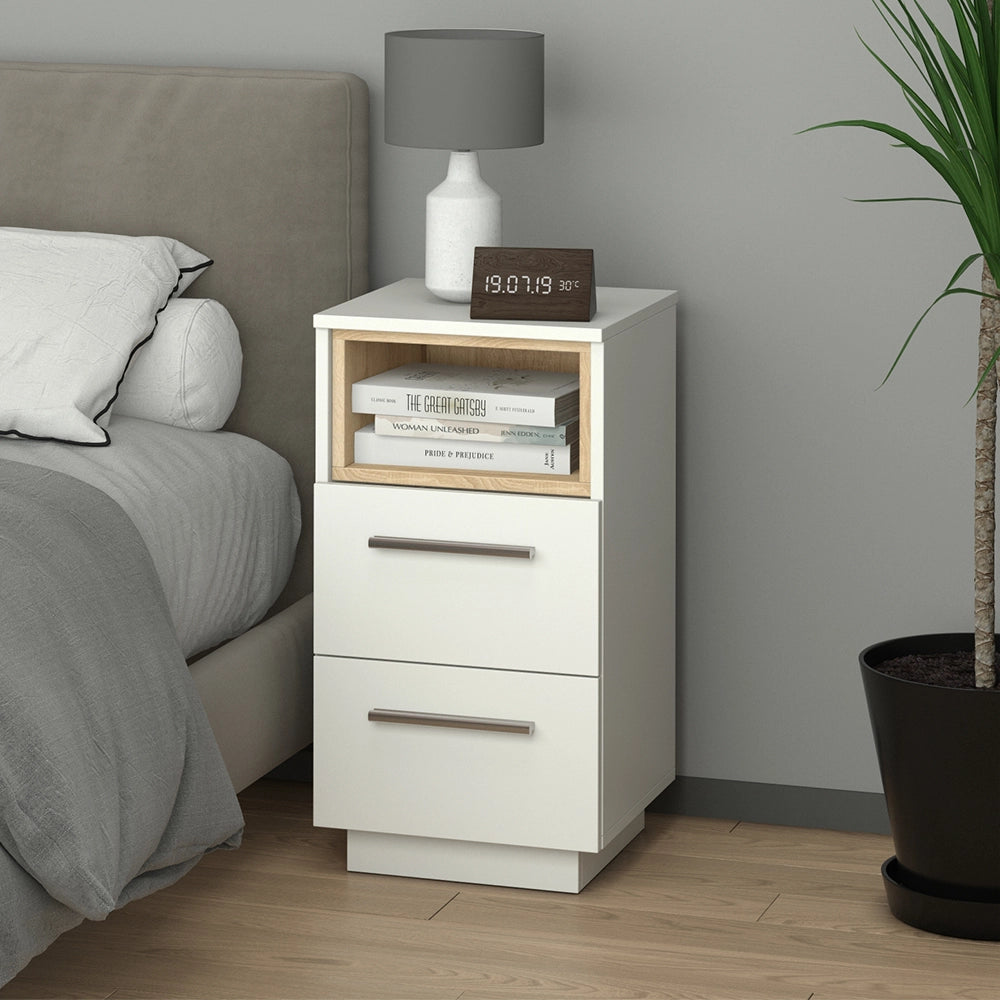 Vicco Comodini camera da letto Bianco 36 x 68 cm