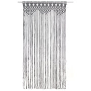Tenda Macram¨¨ Antracite 140x240 cm in Cotone