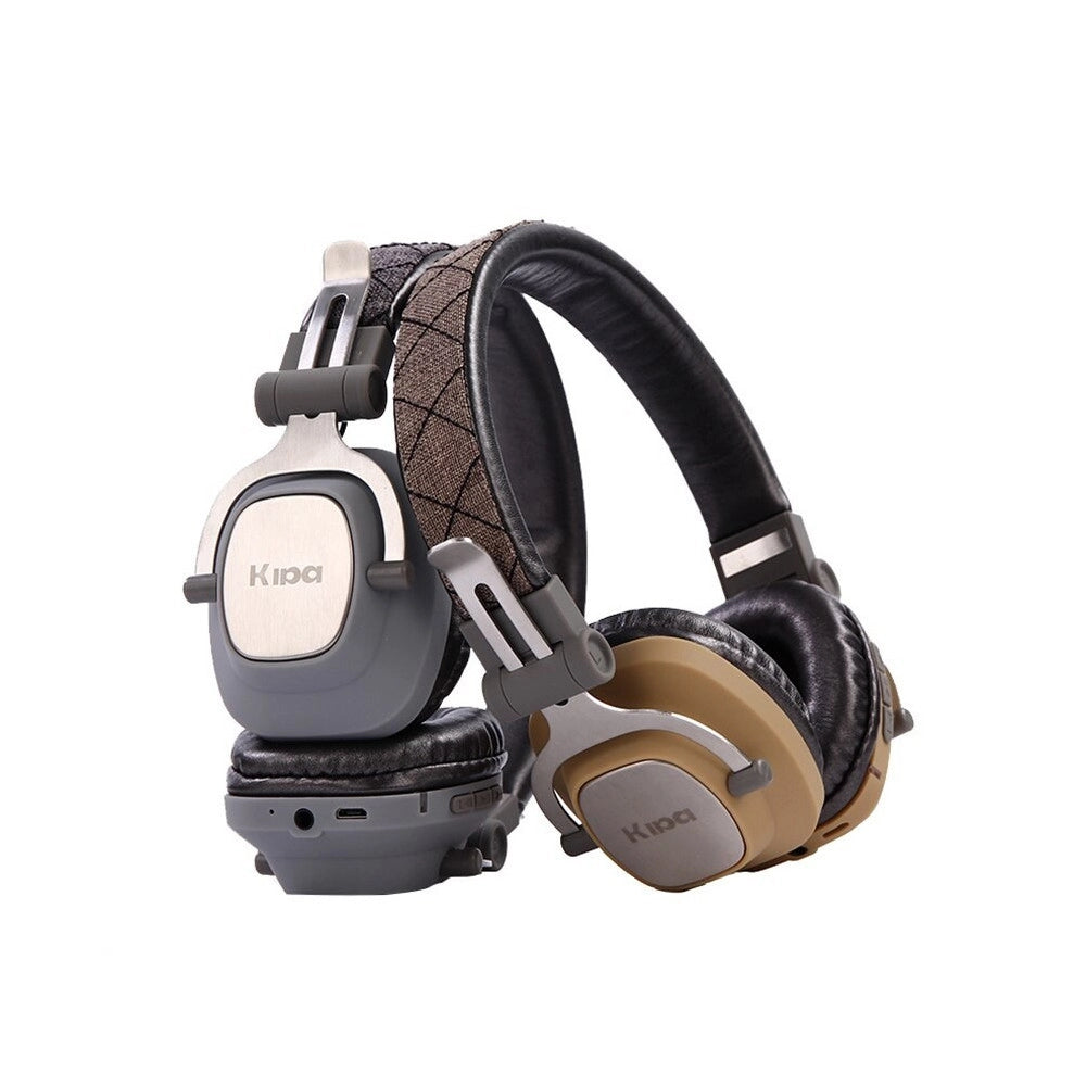 Trade Shop - Cuffie Bluetooth Senza Fili Con Cavo Jack Per Pc Smartphone Musica Maxtech Cu-bt004 -