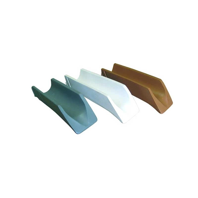 Gocciolatoio in marmores  - aperto : Colore - Bianco, Dimensione - 27x8 cm
