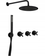 Set Doccia Rea Exit Black