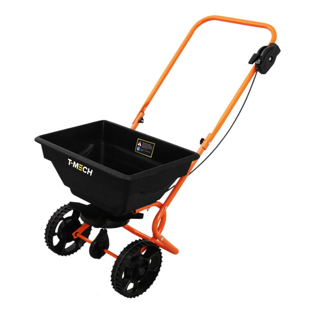 Carrello Spargitore Spargisale Seminatore Spargisemi Concimatore Spargiconcime 25KG