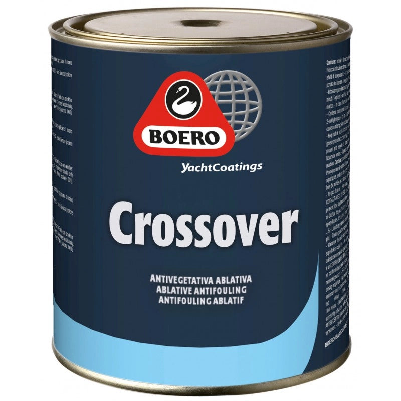 ANTIVEG. CROSSOVER BIANCO 0,75L CROSSOVER ANTIFOULING BLACK 0,75L