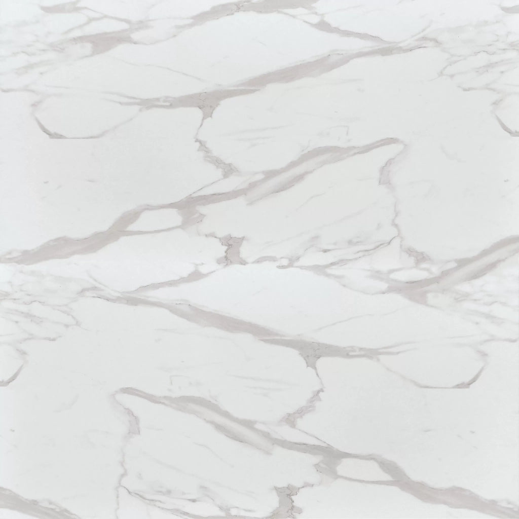 Mobili 2g - tavolo moderno allungabile piano ceramica effetto marmo 120x90x78