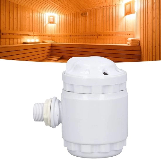 Generatore di vapore - Generatore di doccia a vapore - Funzione terapeutica aromatica - Materiale duraturo in plastica - Adatto per sauna - Facile da installare