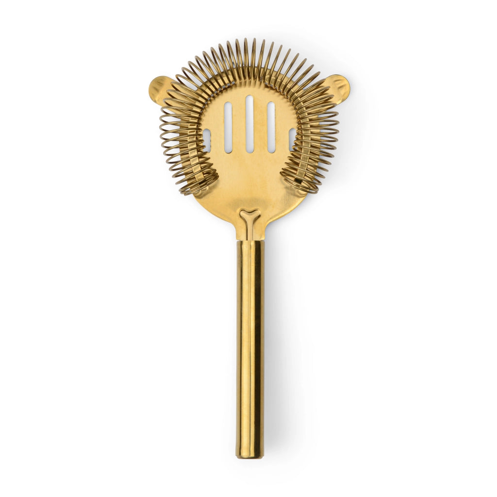 Set di Attrezzi da Bar Renley - Jigger, Colino, Cucchiaio e Bicchiere  - Oro