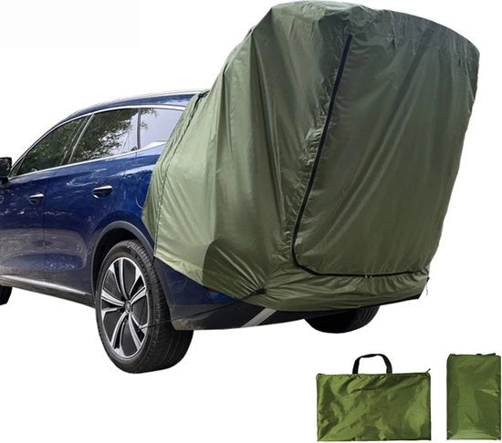 Tenda per Auto SUV - Tenda per Autoportata - Tenda per Auto - Con Cappotto - Installazione Facile - Resistente ai Danni - Verde