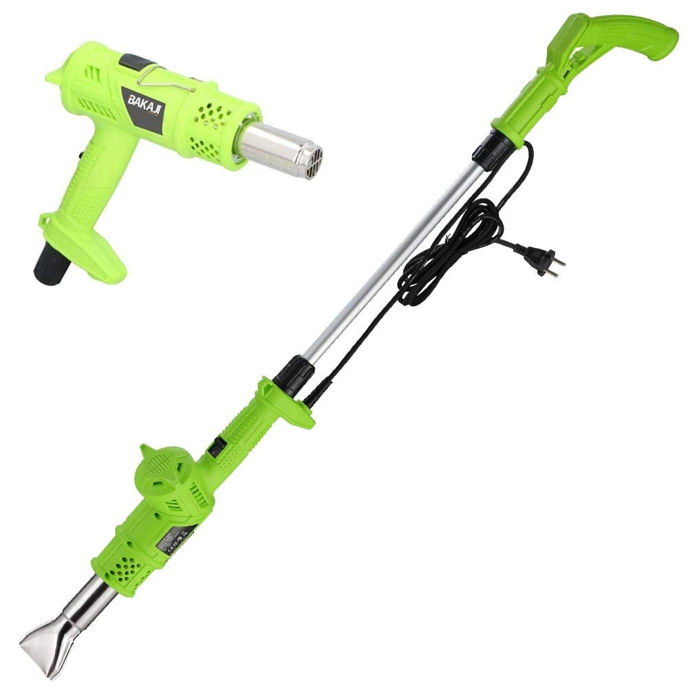 Bruciatore Erba Elettrico 2000W Doppio Manico 3in1 Disebante Termico Erbacce