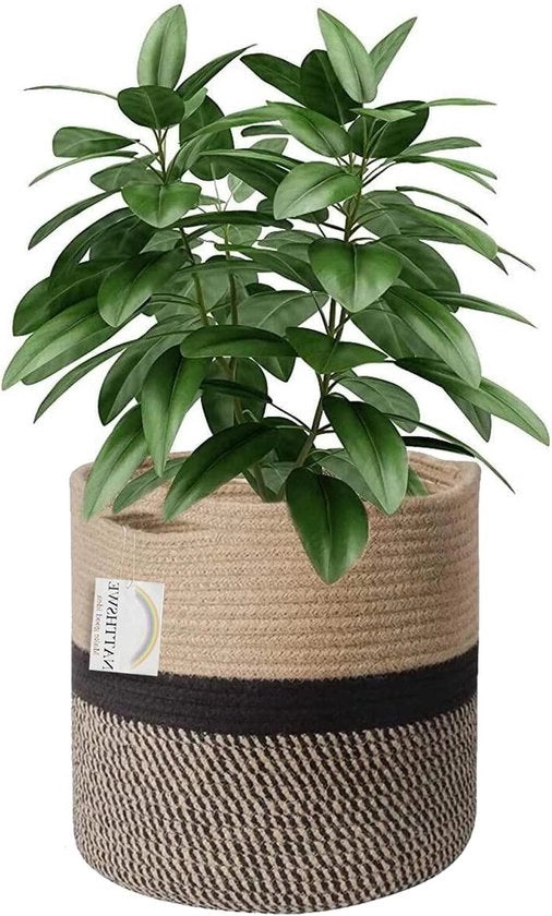 Macerato per piante - Cotonato - 11 pollici - Iuta - Decorativo
