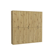 Armadio di stoccaggio BODITE – 12 porte – Rovere chiaro