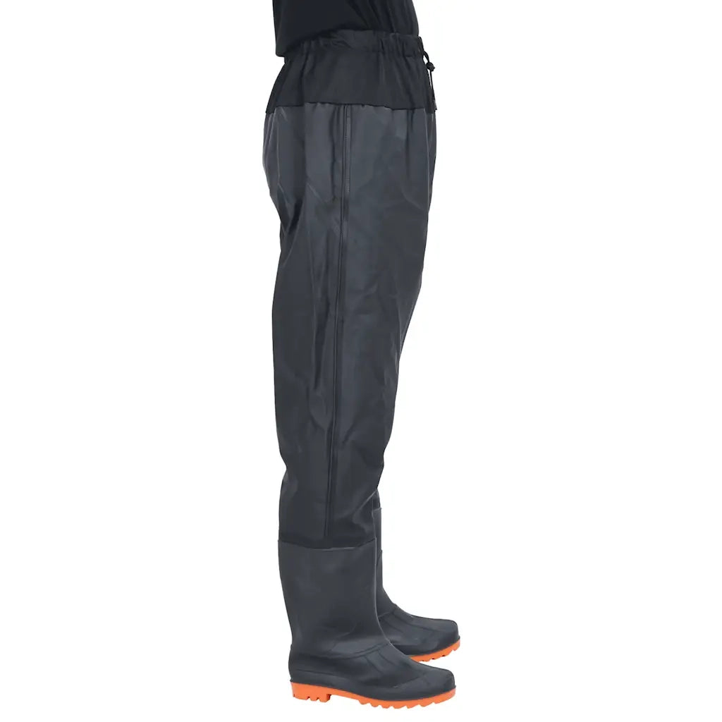 Wader da Pesca alla Vita con Stivali Nero Taglia 38 4017017