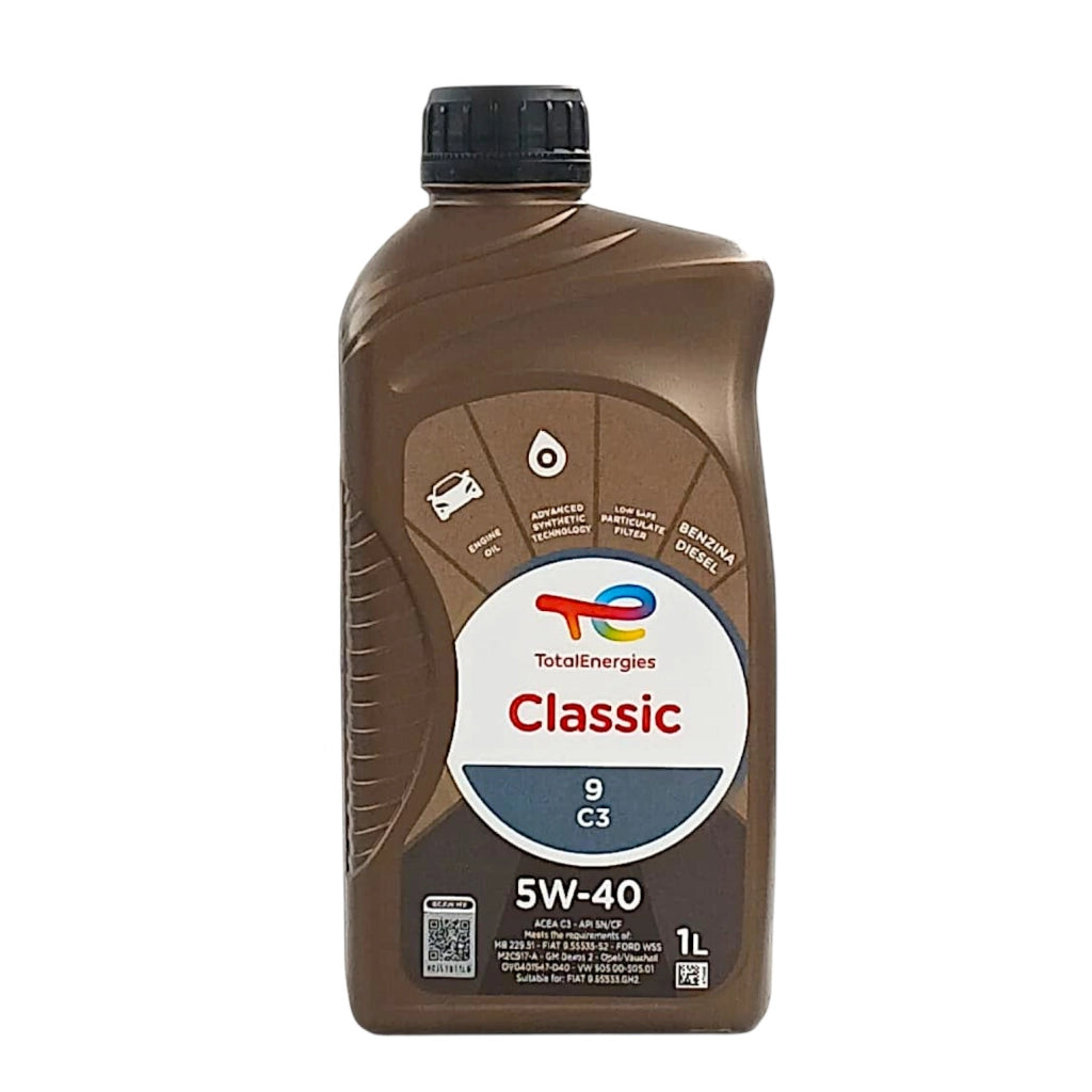 OLIO MOTORE TOTAL CLASSIC 9 5W-40 1L C3