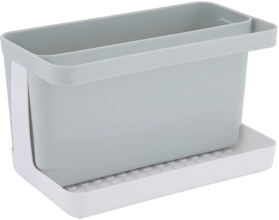 Organizzatore per Caddy con chiusura a clip - Opificio per cucina - Organizzatore per lavabo - Plastica - 20 x 12 x 11 cm - Design eterno - Opificio per cucina