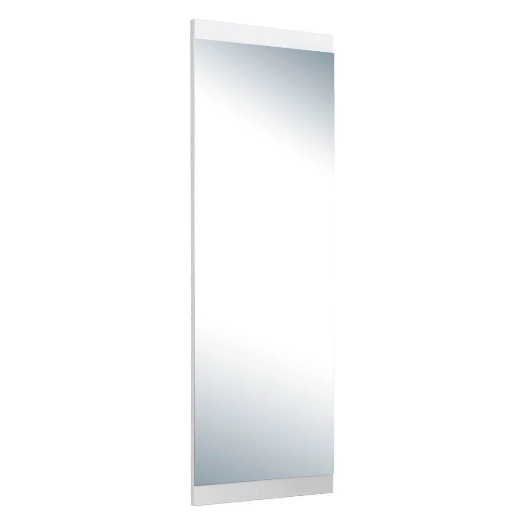 Cengio, Specchio Forma Rettangolare, 120x40h cm Bianco