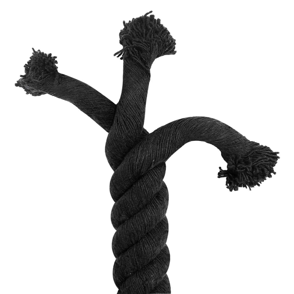 Corda | Fune Nero 6 x 6 x 500 cm Cotone