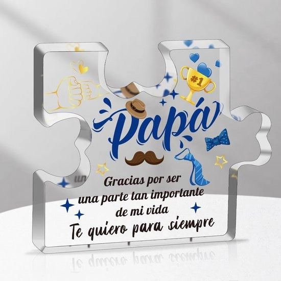 Decorazione Domestica Personalizzata con Blocco Acril Inciso