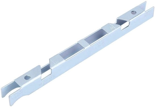 Kit di sega a catena - Catena di sega a catena di alta qualità - Profondità del metro - Attrezzo - Guida per sega circolare - Pulitore di foro - Acciaio al carbonio 173x11x15mm