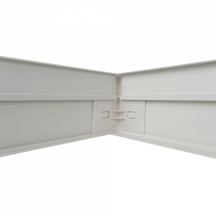 Cornice per pannello LED 120x30 Backlit PVC bianca Ecolight