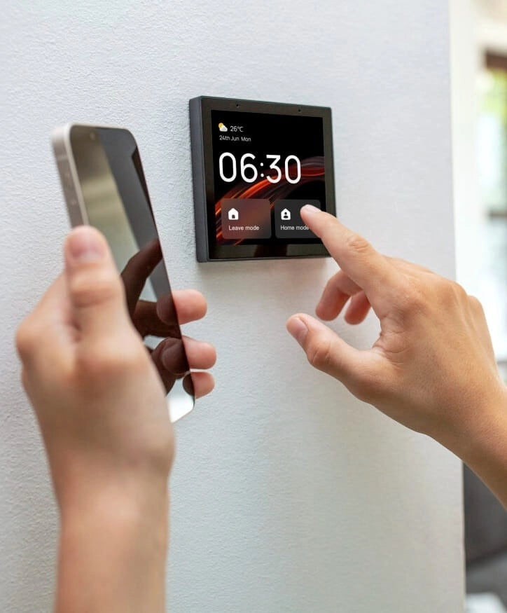 Pannello controllo nero hub Zigbee/Tuya Wi‑Fi BT Maxlight