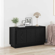Credenza Rovere Nero 102 x 35 x 55 cm Legno multistrato 862816